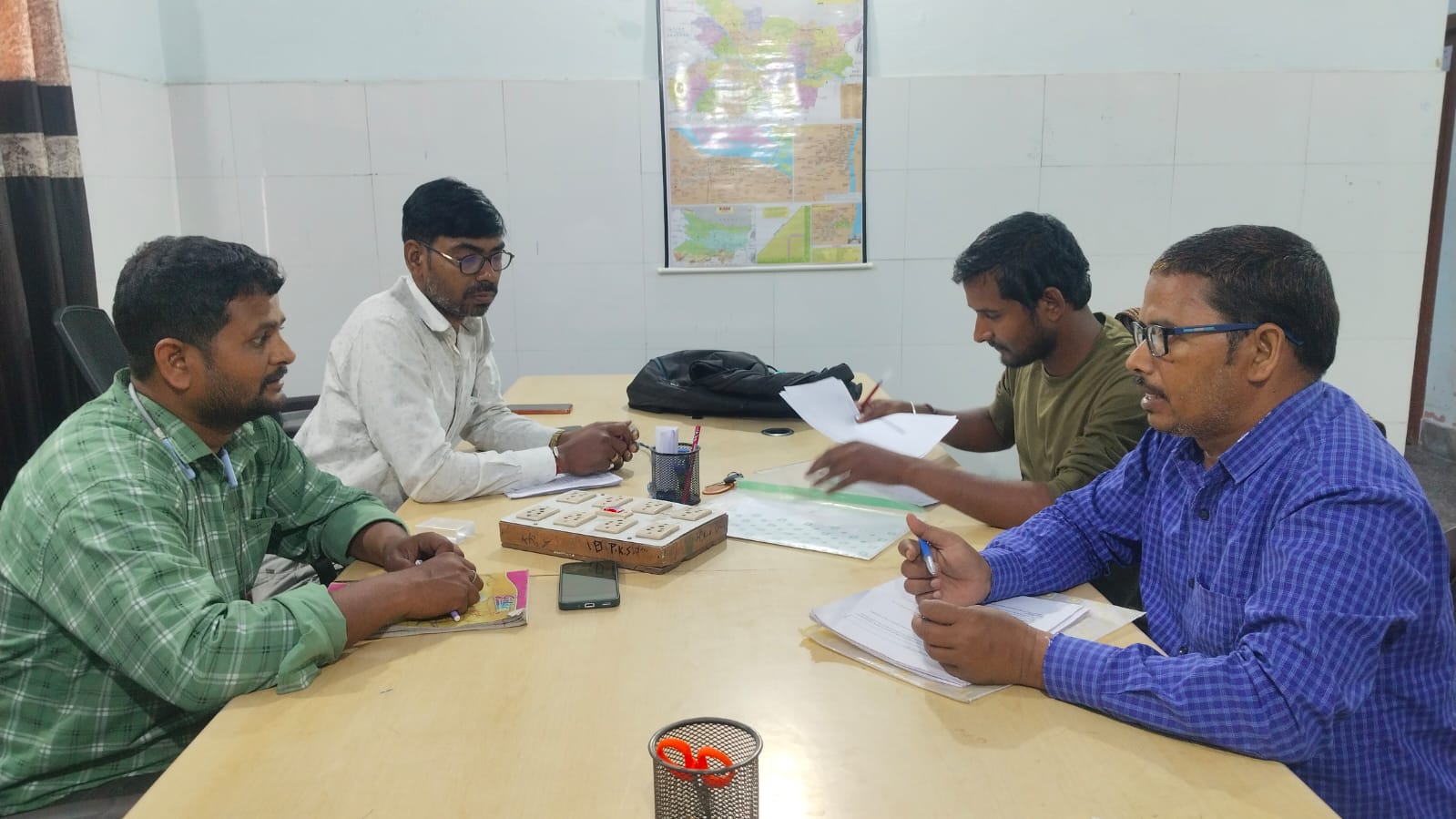 Field research and data collection team