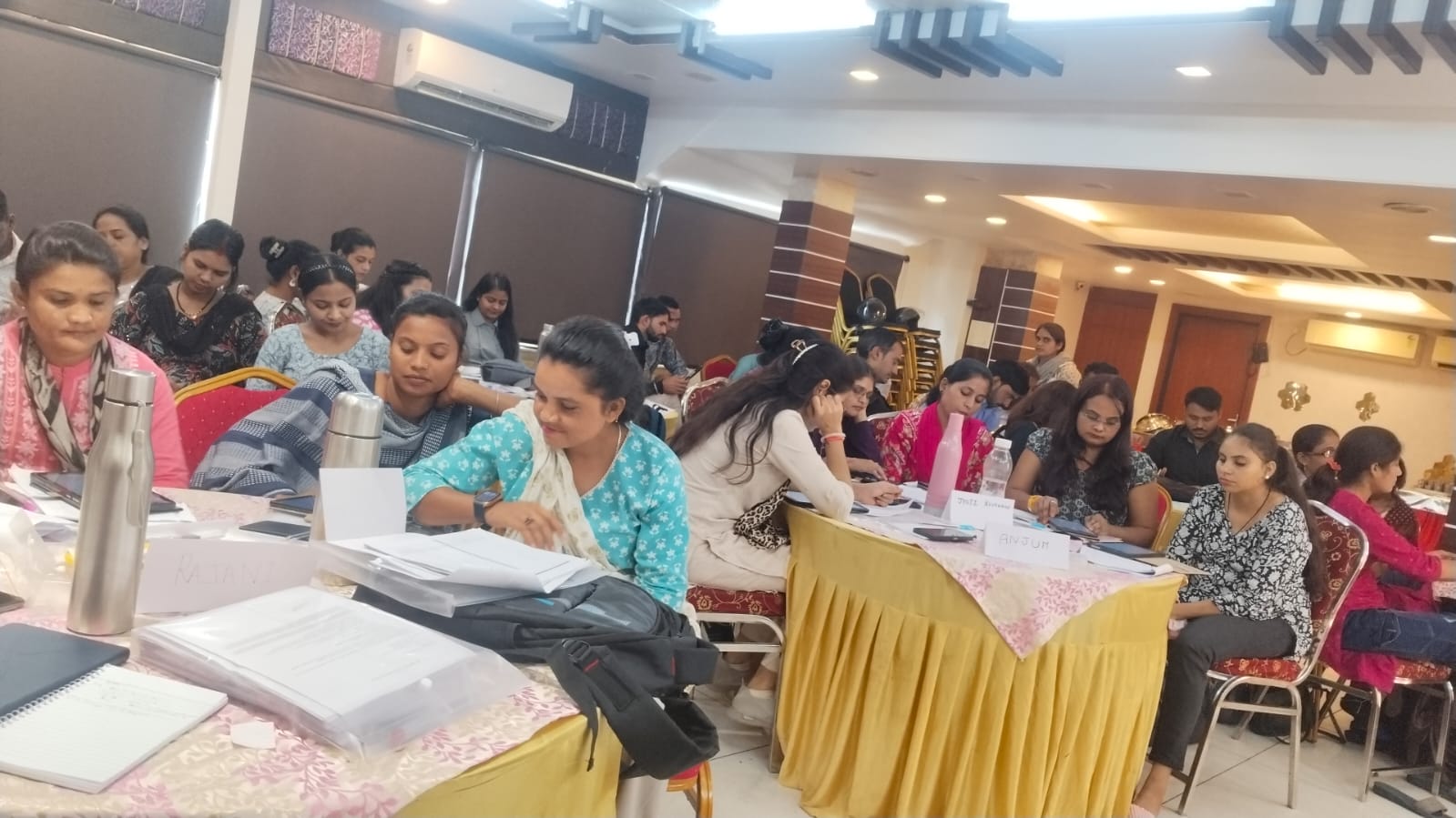 Field team conducting survey