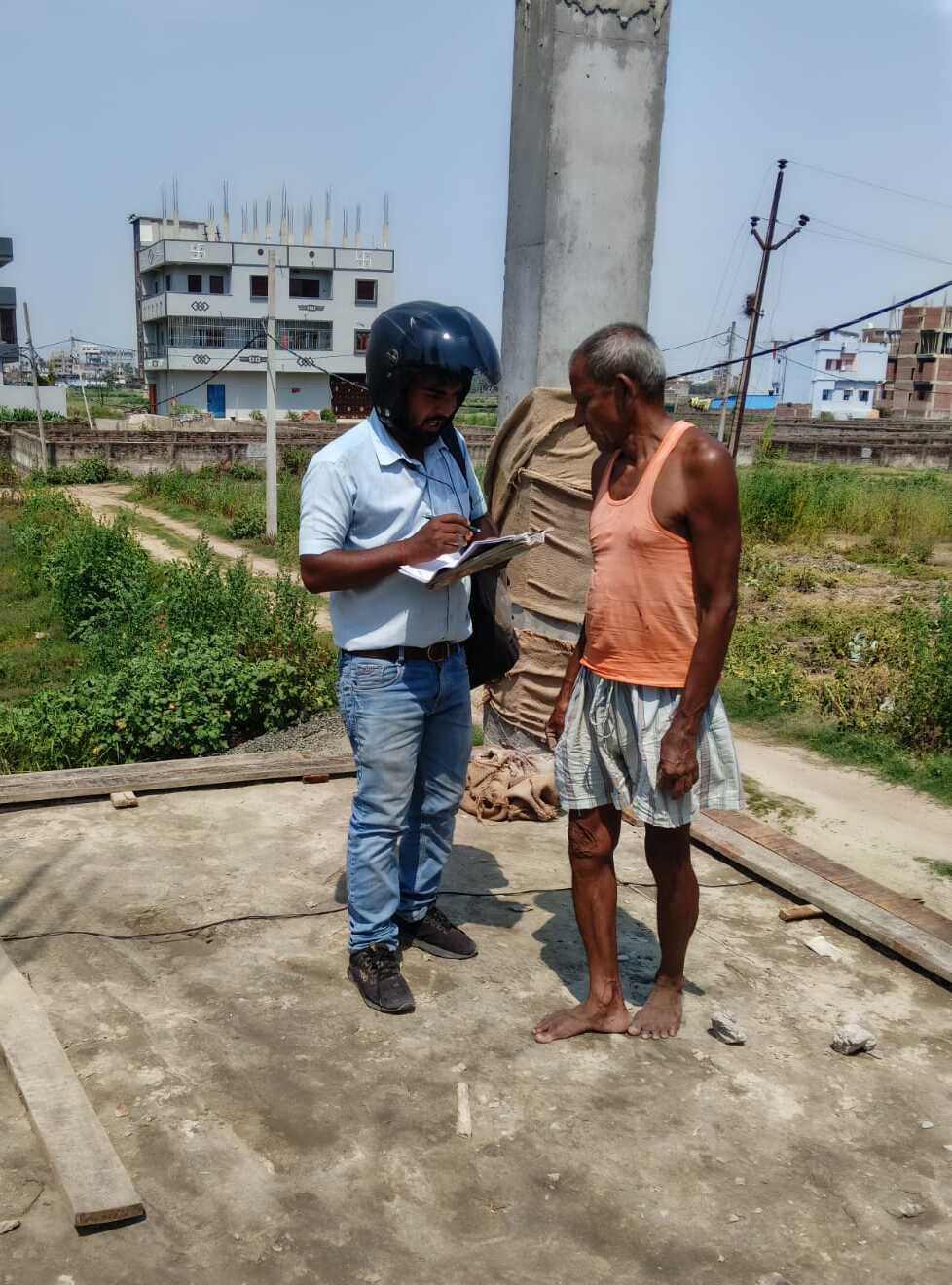 Group discussion with participants